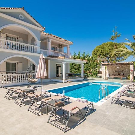 Luxury Villa Vanato & Pool Koukounaria Bagian luar foto