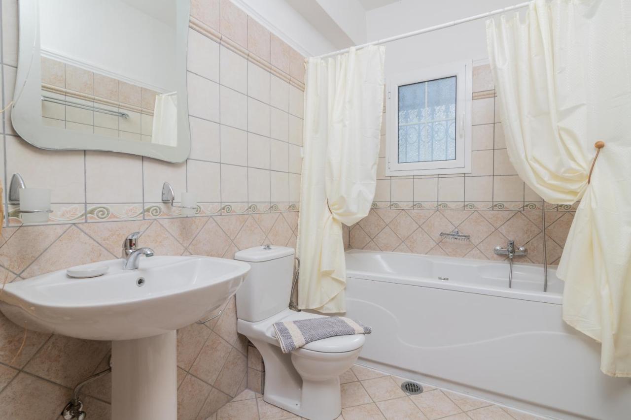 Luxury Villa Vanato & Pool Koukounaria Bagian luar foto