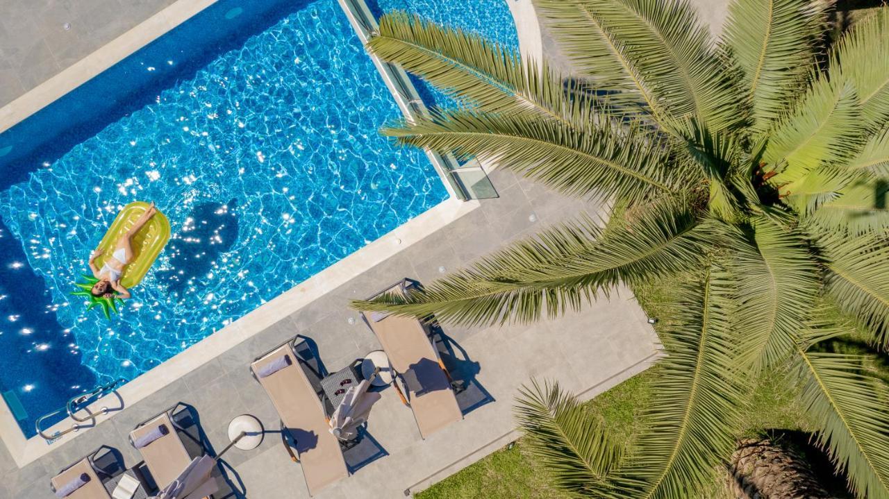 Luxury Villa Vanato & Pool Koukounaria Bagian luar foto