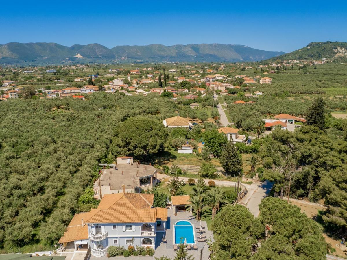 Luxury Villa Vanato & Pool Koukounaria Bagian luar foto